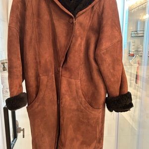Full length Swede winter coat
